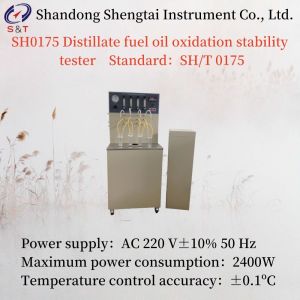 Wholesale AC220V 50HZ Distillate Fuel Oil Oxidation Stability Tester Power Consumption ≤2400W Accuracy ±0.1ºC from china suppliers