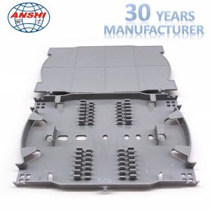 ABS ODF Optical Distribution Frame Fusion Splice Tray For FTTH Terminal Box