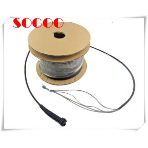 LSZH Jacket CPRI Fiber Cable Waterproof With PDLC DLC FTTA Connector