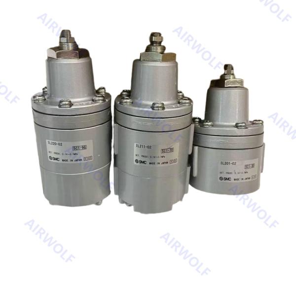 SMC 1/4" Aluminum Alloy Diaphragm Type Single Doube Acting 3 Port Lock-up Valve