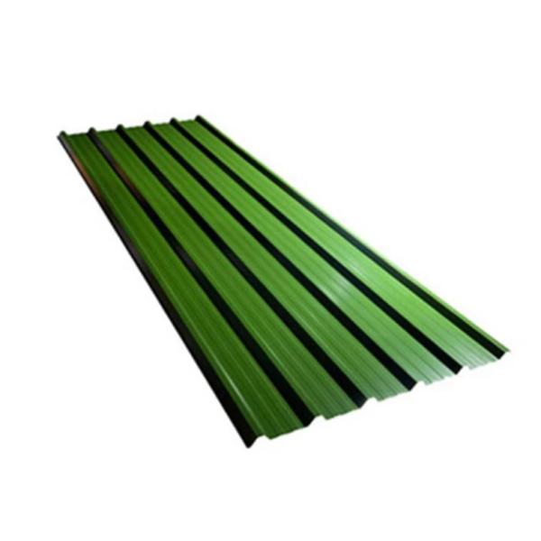 Quality Green Color Metal Tiles PPGI Roof Panels Sheet Trapezoidal Metal Roof And Cladding Galvanized Roof Panels Nippon Paint for sale