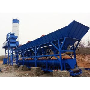 Modular HZS75 75M3/H Small Fixed Cement Concrete Batching Mixing Plant
