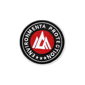 Merrowed Company Logo Badges , Iron On Logos For Hats Beanies OEM