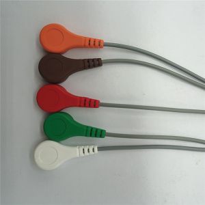 DMS 5 Lead Holter ECG Cable HDMI Connector Reusable For Hospital Equipment