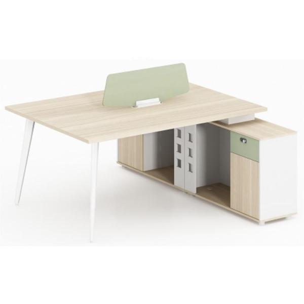 Gridlock Employee Workstation Office Set in Modern Design for Hospital