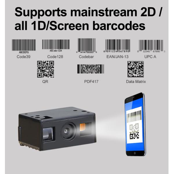OEM Module Industrial Line Area Scan Camera Detection Fixed Mount Barcode Scanner for Pharmaceutical Production Chip