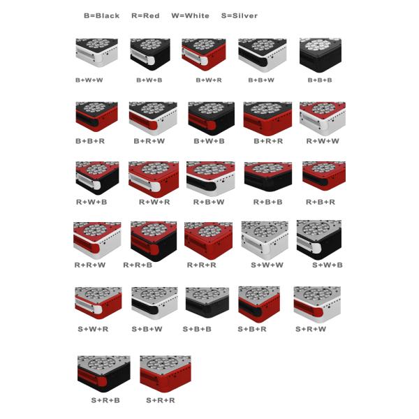 50000 Hrs Lifespan Full Spectrum Led Grow Lights Hydroponics 280W For Herbal Planting