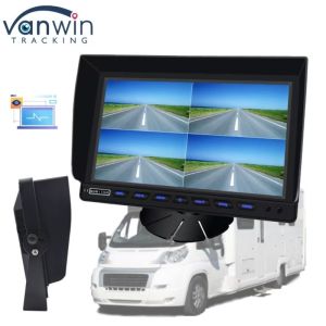 10.1 Inch 4 Channel Car Monitor Large Size HD Surveillance Screen For A Variety