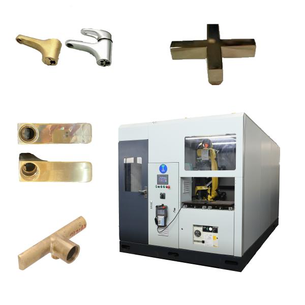 High Precision Low Noise Robot CNC Grinder For Automotive Wheel Hub Hardware