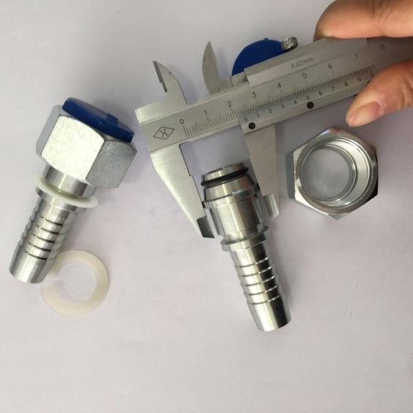 Quality Metric 24 Degree Cone 20411 Reusable Hose End Fittings for sale