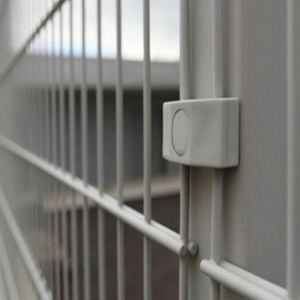 656 868 Welded Mesh Fencing 50x200mm , 2D Galvanized Wire Fence 630-2430mm