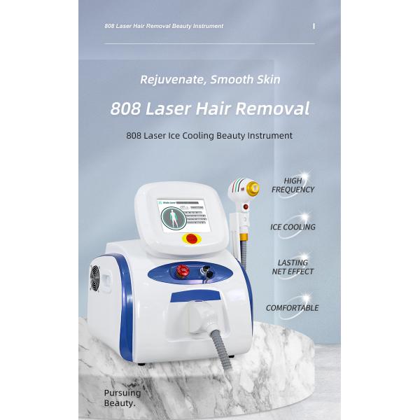 808nm Diode laser painless full-body hair removal machine Portable 3 waves Diode Laser Machine