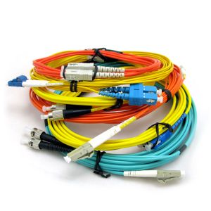 SC/LC/ST/FC Fiber Optical Patch Cord with 1000N Tensile Strength and -40~75