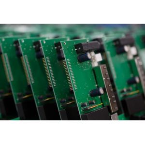 SMD PCB Board Assembly With HASL Surface Finishing 1 OZ Copper FR4 Material