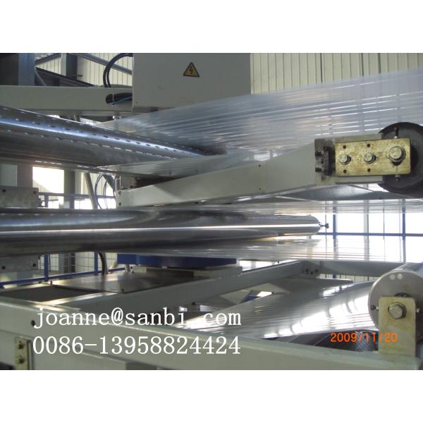 High Speed 3 layers Co-extrusion PE Film Extrusion With IBC System