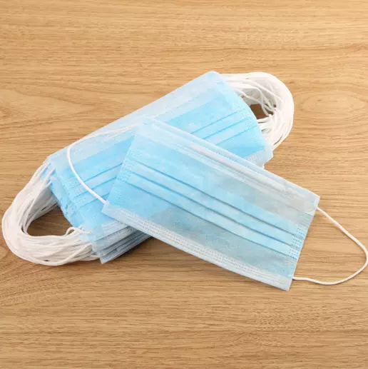 3 Layers Disposable Face Mask Light Medical Dust Mask Ear Mounted Non Woven Fabric