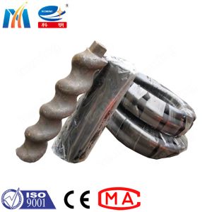 25mm Mortar Plastering Machine Parts Rotor And Stator Rubber Mortar Spraying