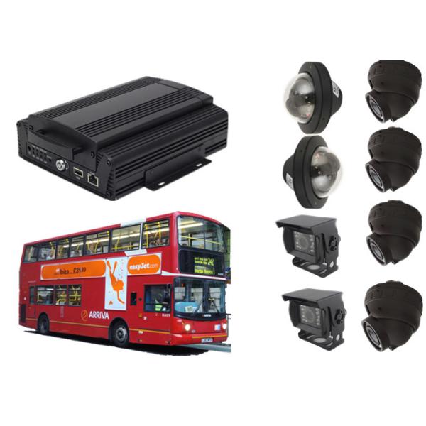 Quality WIFI 8 Channel Vehicle Security Camera System With GPS Tracking / Video Display for sale