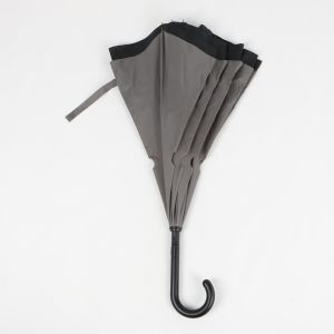 Custom Windproof Reverse Inverted Umbrella Manual Open And Automatic Close