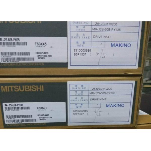 Quality Mitsubishi Electric 3.5KW MR-J2S-350B-PY135 Industrial AC SERVO AMPLIFIER Drive NEW in stock for sale