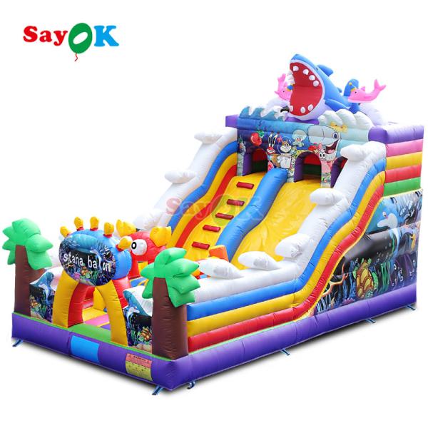 Factory Wholesale Inflatable Jumping Bouncer Bounce Castle Slide for Party or Event