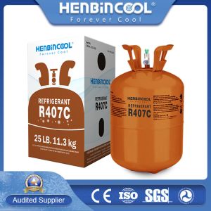 CH2F2 CHF2CF3 CF3CH2F HFC R407C Refrigerant For Air Conditioning