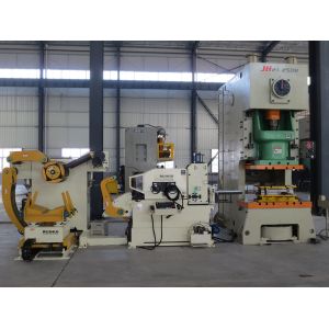 Fully Automatic Servo Roller Feeder Sheet Metal Coil Processing 3 in 1 Leveler