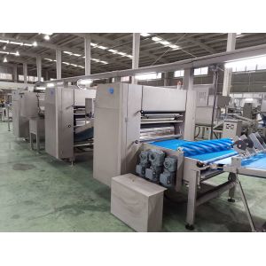 ZKS650 Pastry dough block laminator / capacity 1500kg/hr with retraction machine