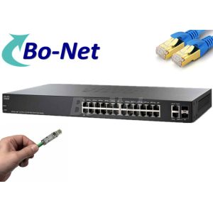 SF220 24P K9 Cisco Wireless Switch , Fast Manageable Cisco Home Switch