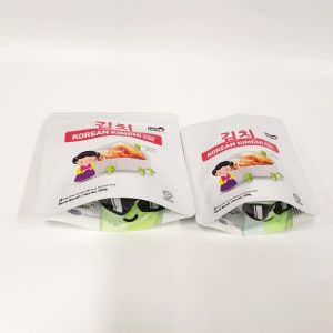 High quality custom printing aluminum foil kimchi packaging bag mylar stand up