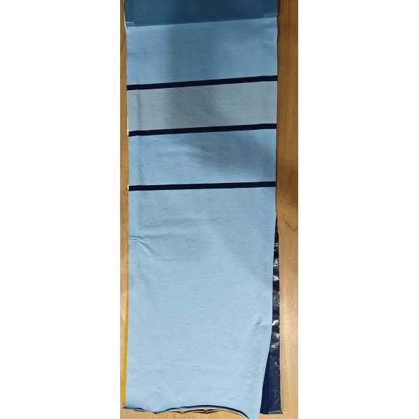 Stable Plain Weave Soft And Clear Texture Natural Striped Material Fabric For