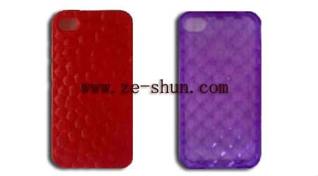 Fashion design pattern IPhone 4 / 4s silicone case C, mobile phone silicone