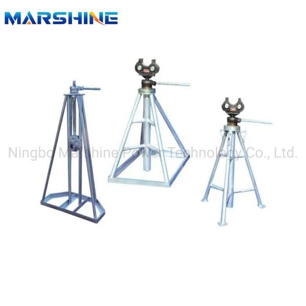 Simple Design Hydraulic Conductor Reel Stands for Large Capacity Cable Drums