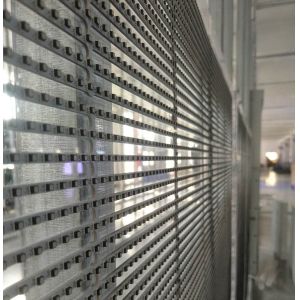 Lateral luminescence Transparent Glass LED Display P3.91 with Standard Size
