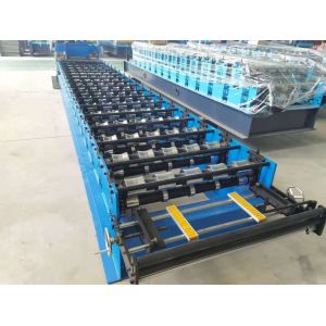 Trapezoidal 5 Rib Roofing Roll Forming Machine For Ibr Sheet