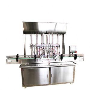 Factory Price Straight Linear Filling Machine Bottles Liquid Filler