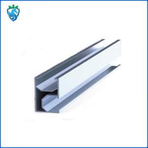 Metal Aluminum Extrusion Solar Panel Frame Section O H112 Tempered