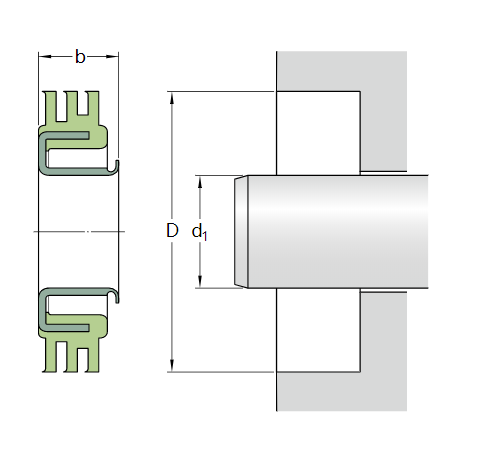 Printing Machinery Inch Ball Bearing Double Shields Long Working Life