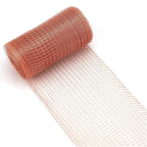 Copper Mesh Rodent Control Kit 100% Pure Copper Roll For Effective Pest And