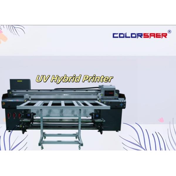 Quality Automatic Digital 6 Feet Roll to Roll and Flatbed UV Hybrid Inkjet Printer for sale