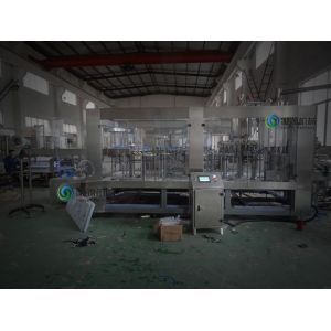 4 in 1 Carbonated Beverage Filler Machine , Water Filling Equipment