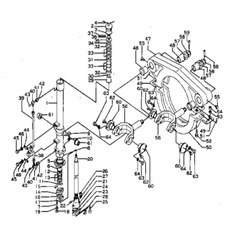 233-32-05010 2333205010 Sheel Cylinder Service Kit Fits KOMATSU Grader