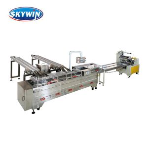 Wholesale SS304 Chocolate Cream Filled Sandwich Biscuit Machine Energysaving from china suppliers