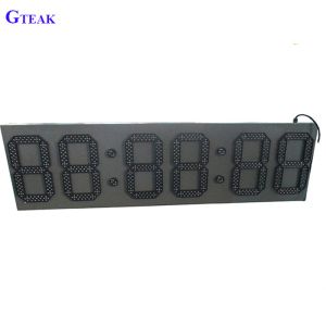 big 6 digit 7 segment led display 12 inch giant customised led 7 segment display