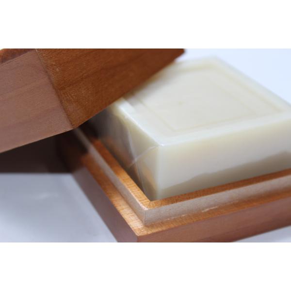 Custom Wooden Crate Gift Box , Small Handmade Soap Packaging Boxes OEM
