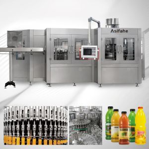 Pet Bottle Fruit Juice Production Line / Juice Filling Machine Natural fruit