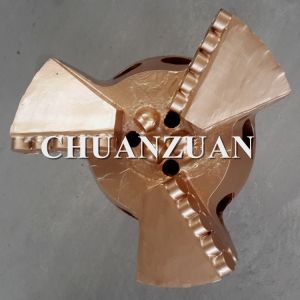 High Penetration 190MM PDC Rock Drill Bit 60 - 350 RPM Speed With Asymmetrical