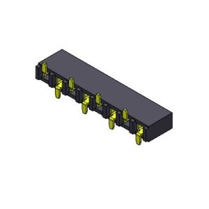 Female Header Connector 2.54mm Single Row SMT TYPE 1*2PIN To 1*40PIN H=5.00mm