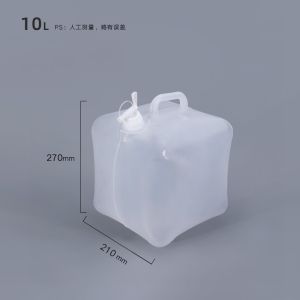 10L 20L 25l LDPE Portable Water collapsible Jerry Can With Handle And Faucet