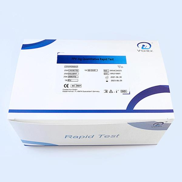 Quality FPV Parvovirus Feline Plague Virus Rapid Test Kit Antigen Quantitative For Cat for sale